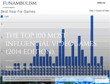 Tablet Screenshot of funambulism.com